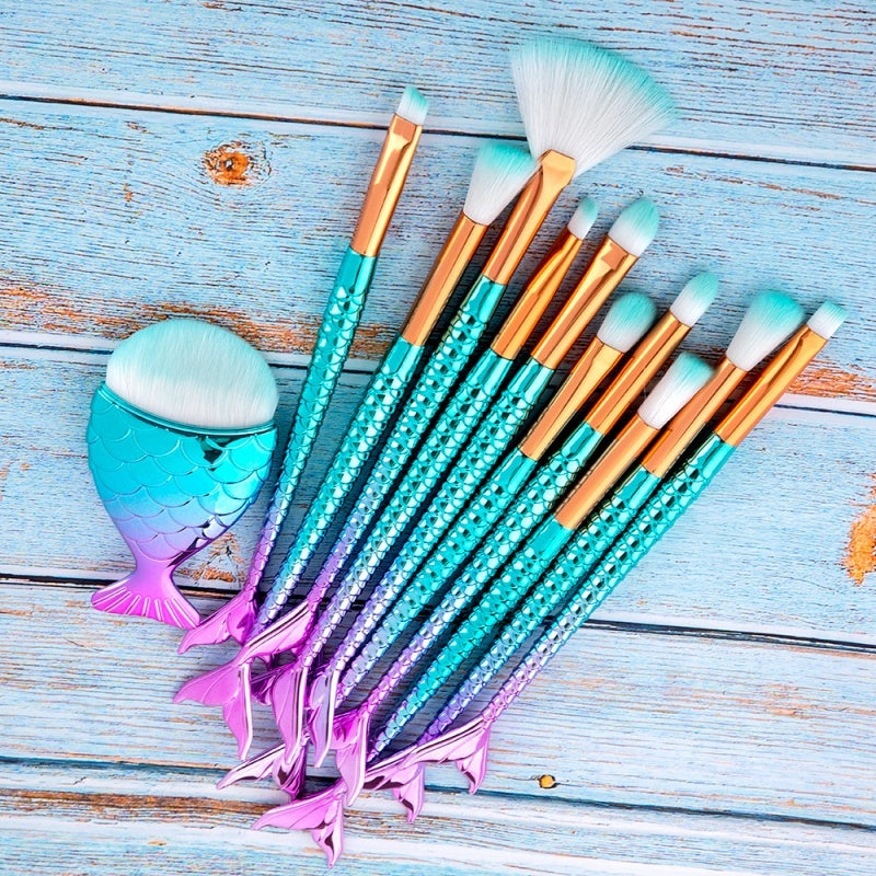 11pcs Makeup Brushes Kit