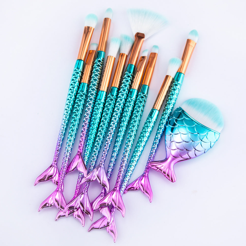 11pcs Makeup Brushes Kit