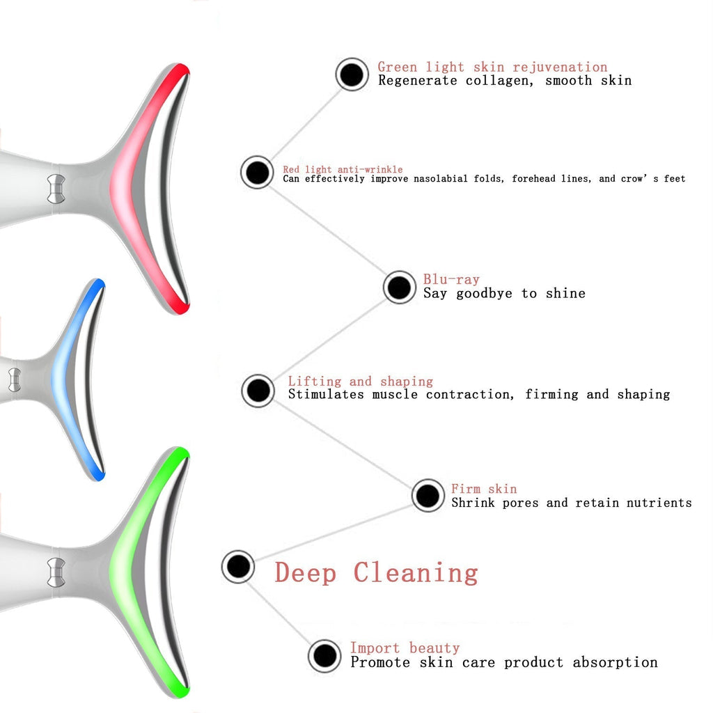 Color Light Neck Beauty Neck Massage Beauty Instrument