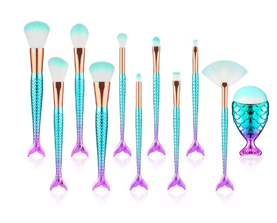 11pcs Makeup Brushes Kit